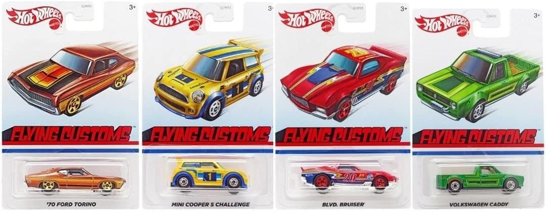 Amazon.com: Hot Wheels Exclusive Flying Customs Series Complete